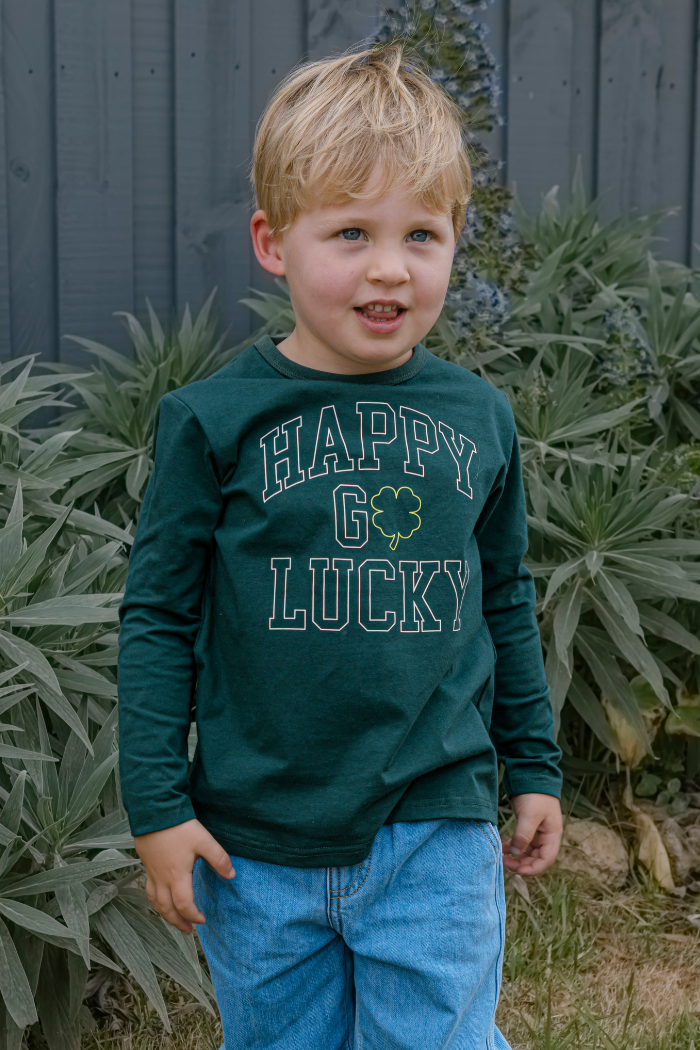 Happy Go Lucky Tee