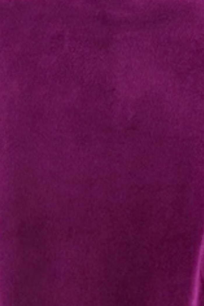 Berry Velour Flares - Baby