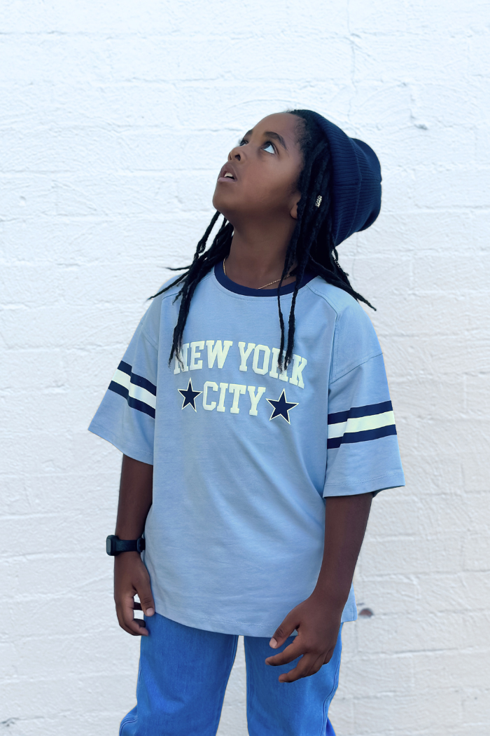 New York Tee - Blue