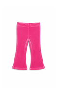 Pink Lemonade Velour Flares - Baby