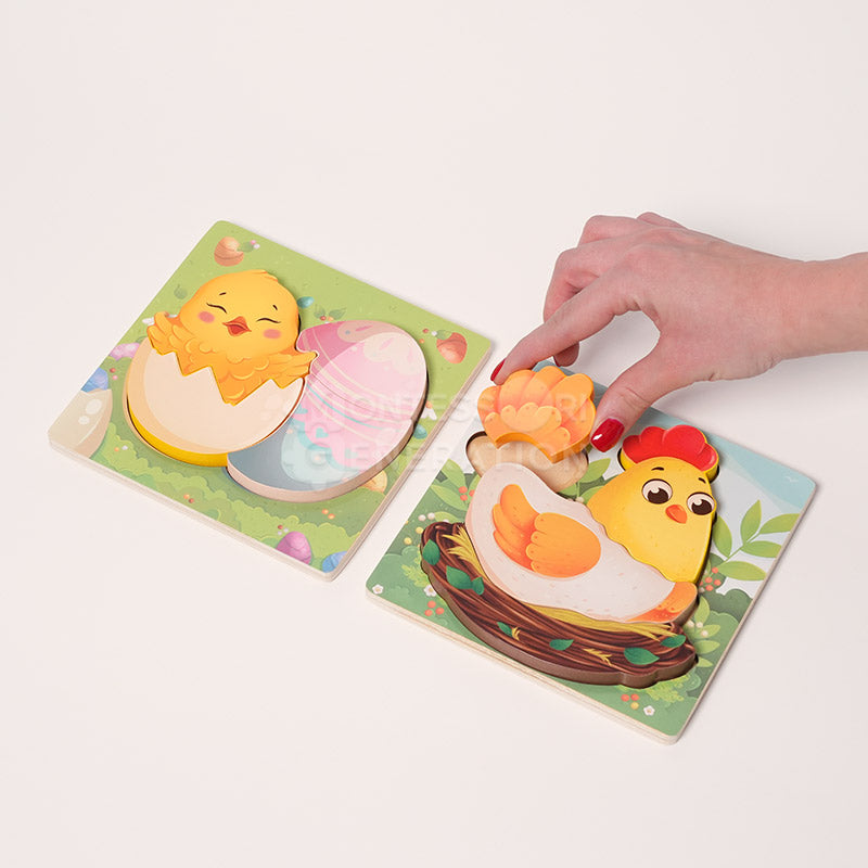 Montessori Easter Puzzles (4 Pack)