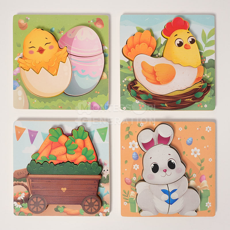 Montessori Easter Egg Hunt Bundle