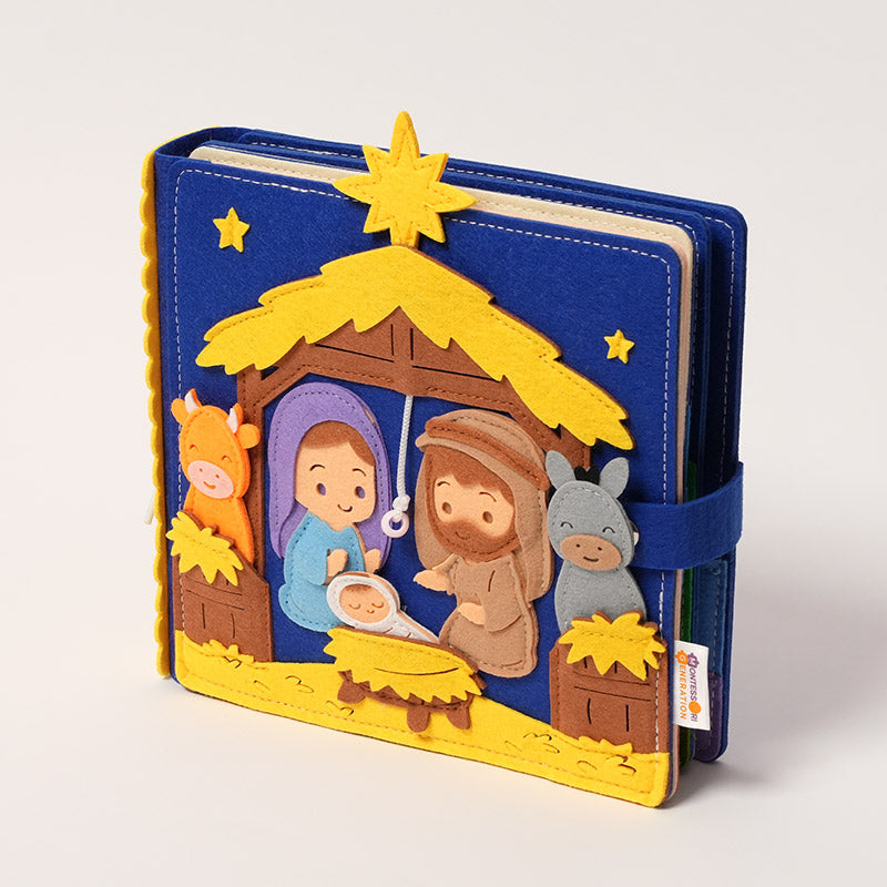 Montessori Nativity Scene Soft Book