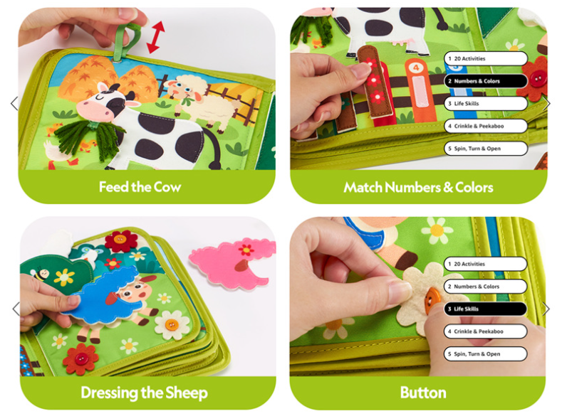 Montessori First Farm Book