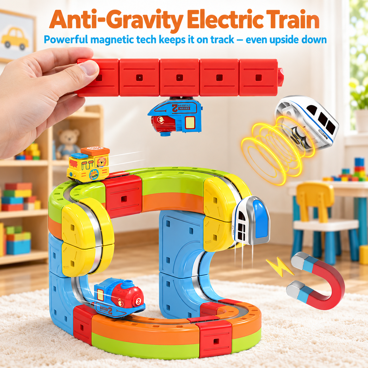 Montessori Adventure Rail Train