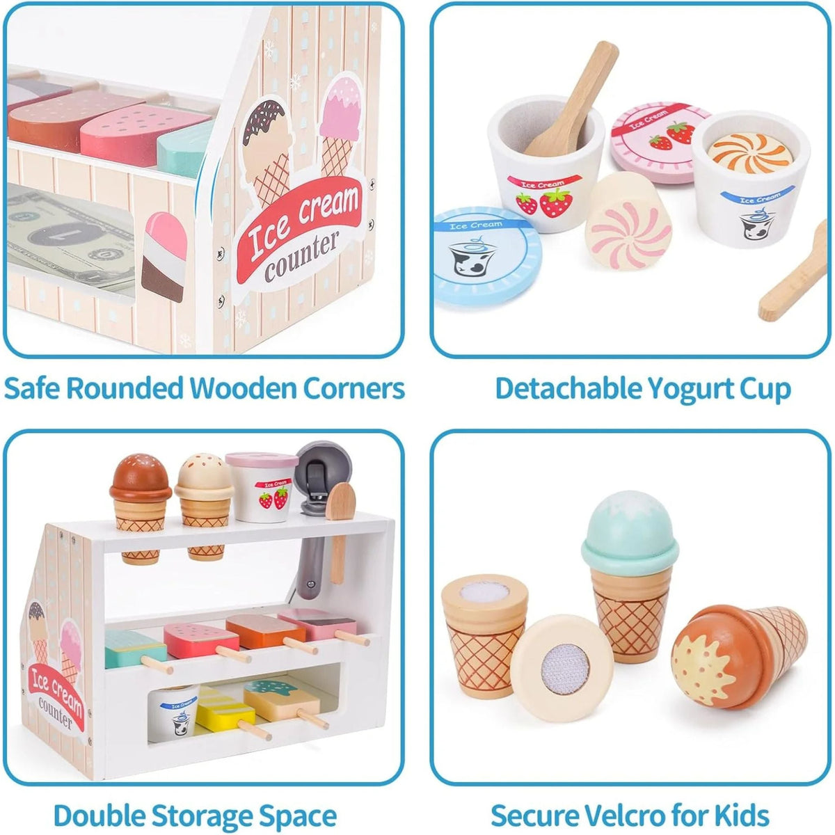 Montessori Ice Cream Counter