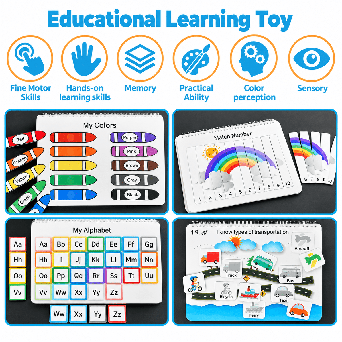 Montessori Learning Book