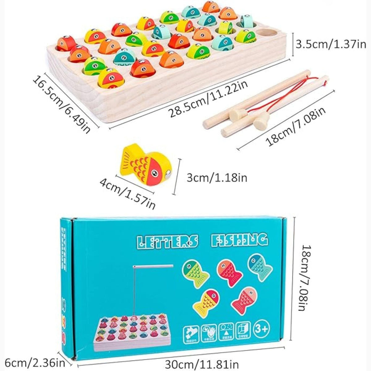 Montessori Letters Fishing