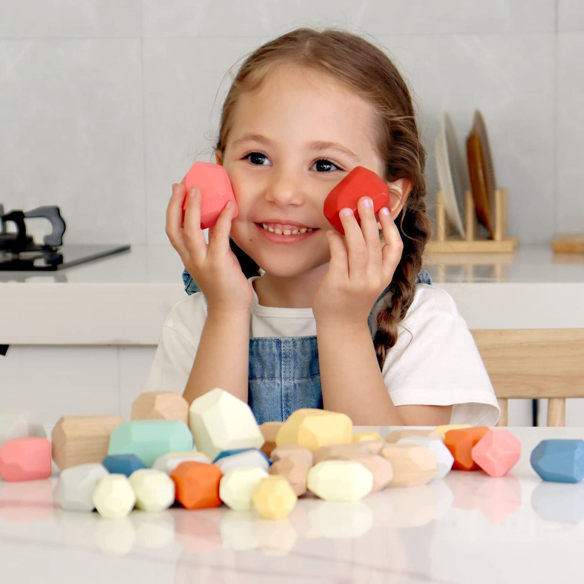 Montessori Stacking Stones