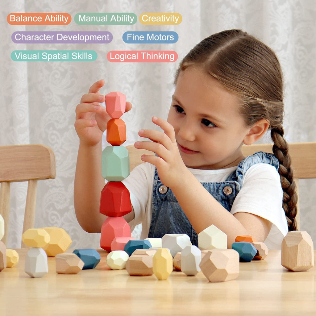 Montessori Stacking Stones