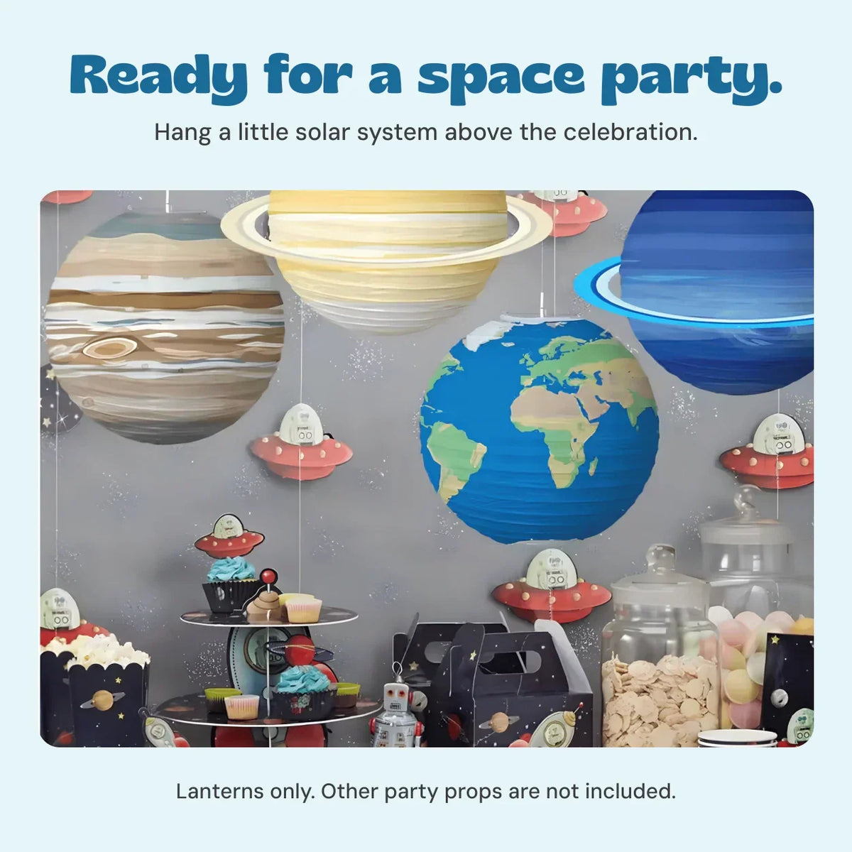 TibaToes™ Solar System Hanging Lantern Set