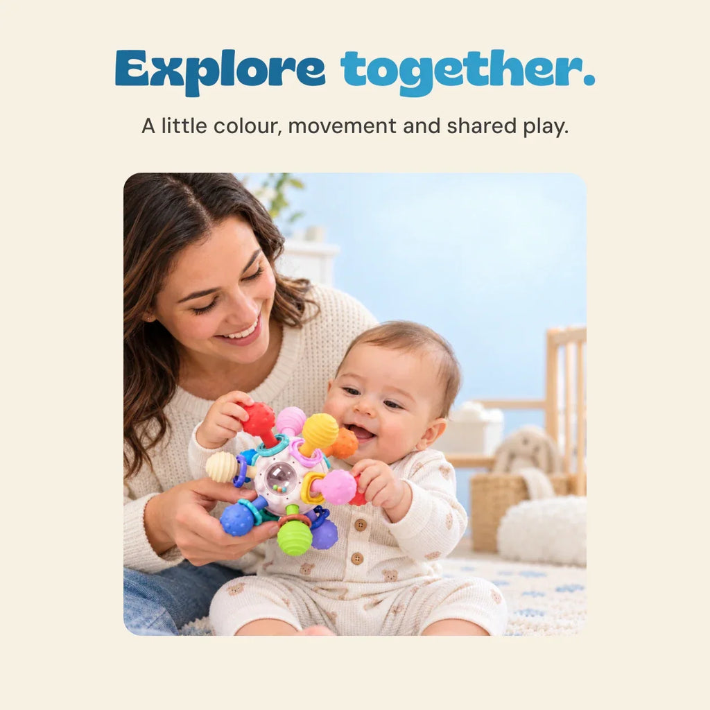TibaToes™ Atomic Sensory Teether Ball