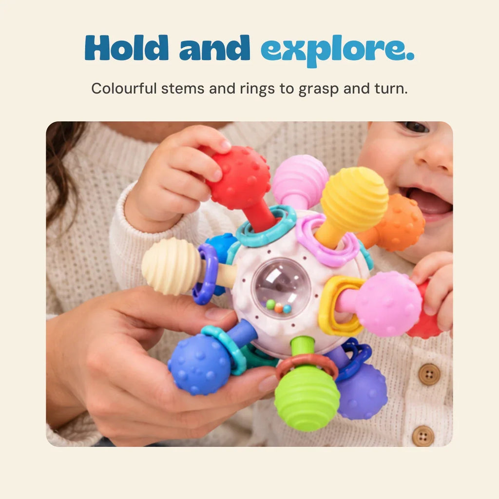 TibaToes™ Atomic Sensory Teether Ball