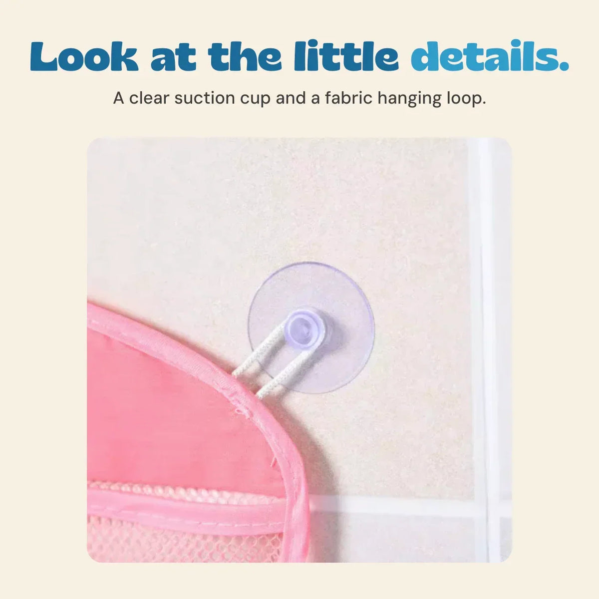 TibaToes™ Bathroom Toy Organizer Bag