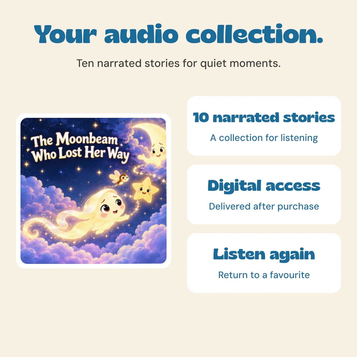 TibaToes™ 10 Bedtime Stories Audio Pack
