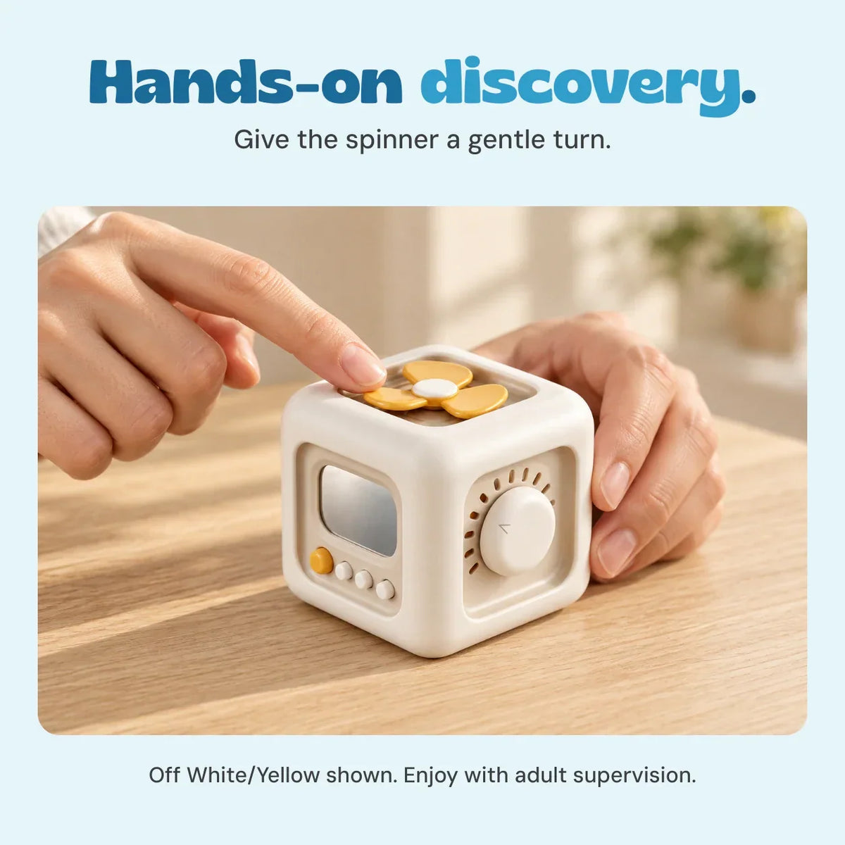 TibaToes™ Montessori Busy Cube