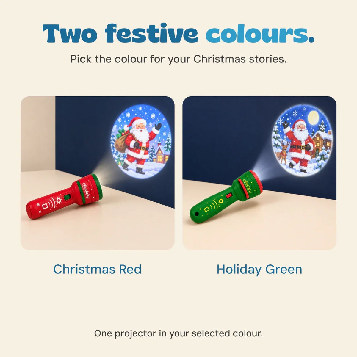 TibaToes™ Christmas Story Flashlight Projector