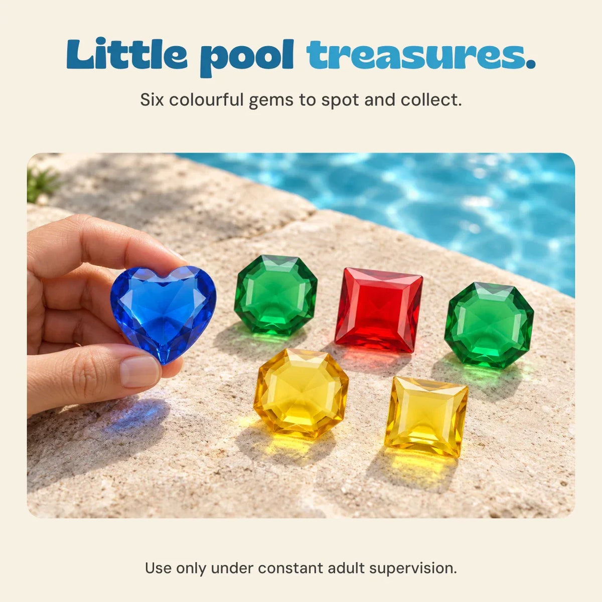 TibaToes™ Dive & Seek Pool Toy Set