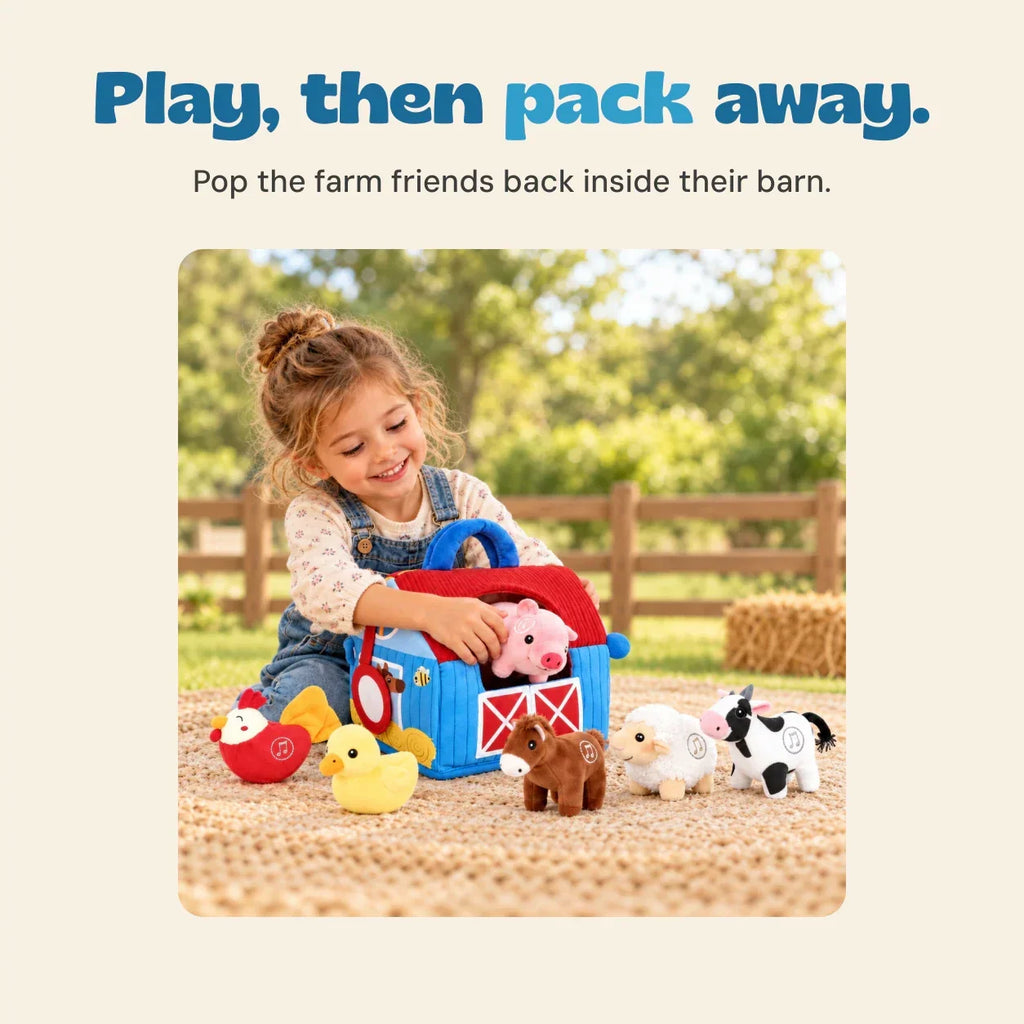 TibaToes™ Farm Friends Soft Play Set