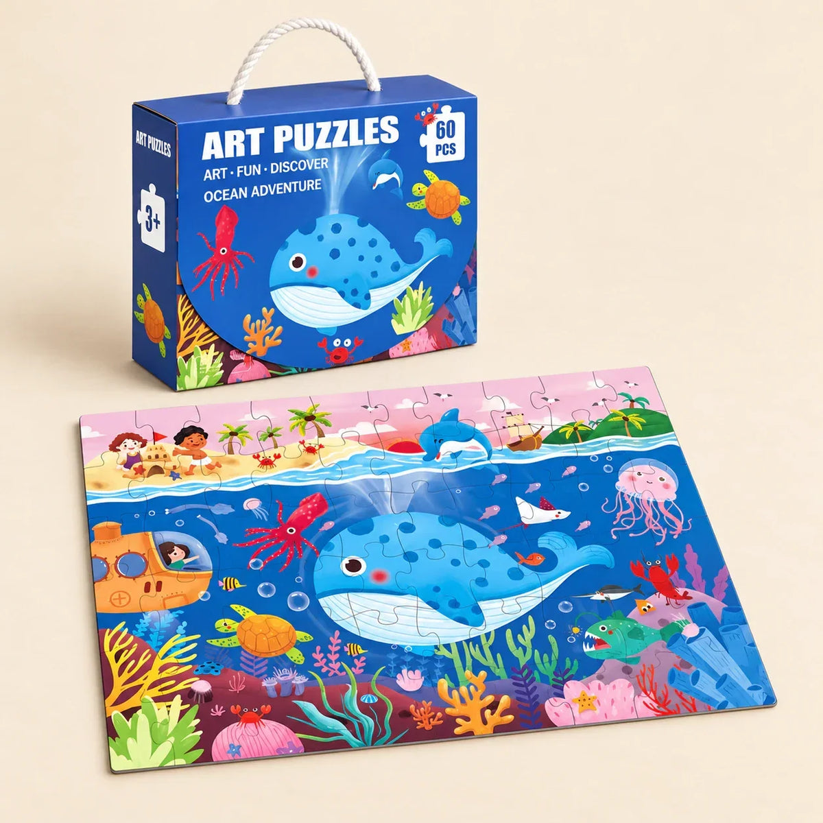 TibaToes™ Big Adventure Floor Puzzle Set