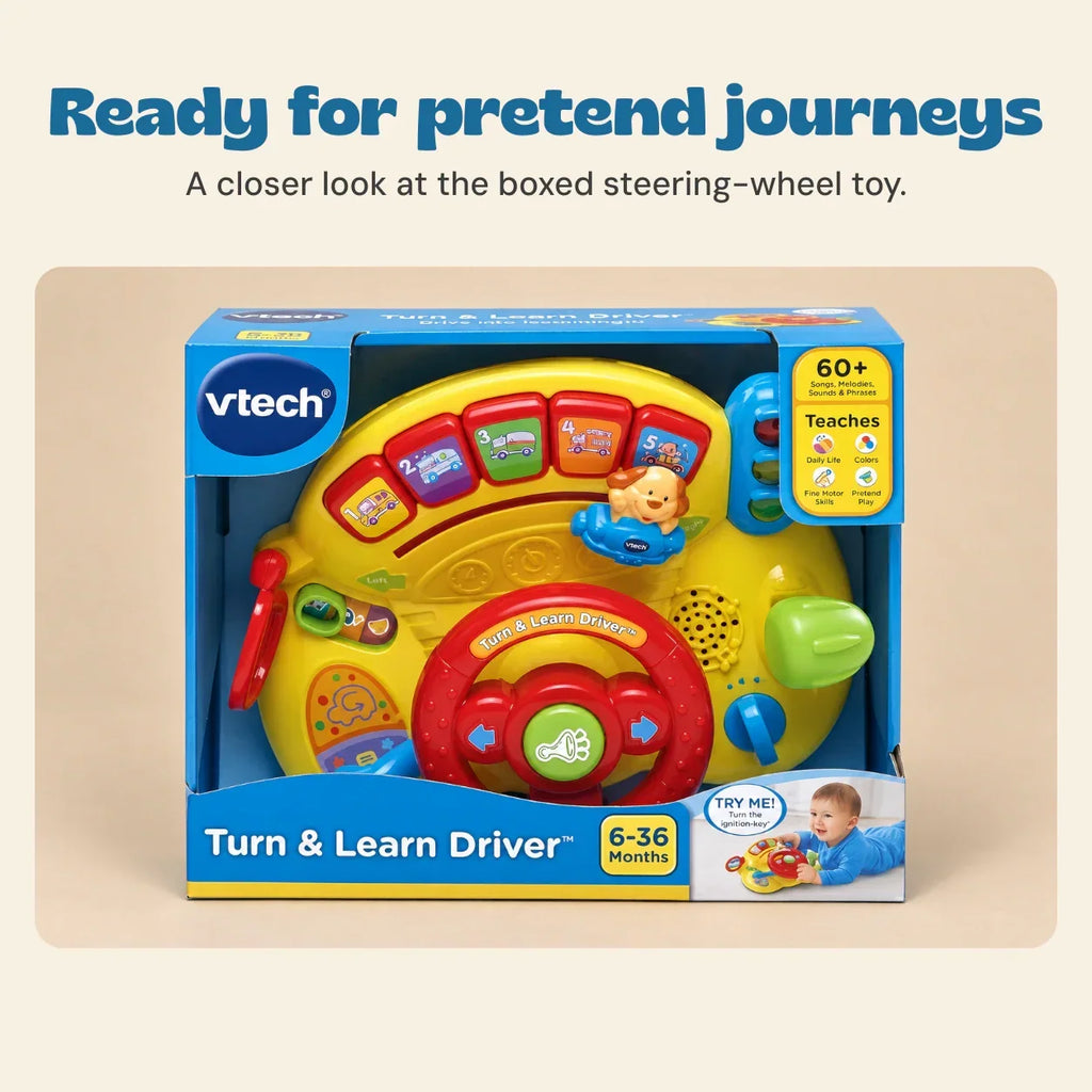 TibaToes™ LittleDriver Learning Steering Wheel