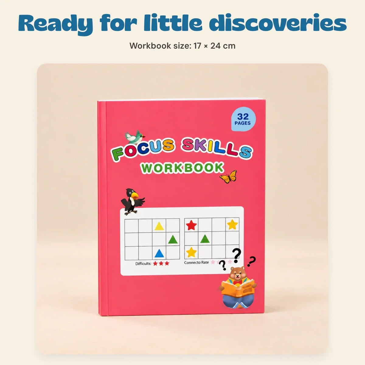 TibaToes™ FocusQuest Activity Workbook