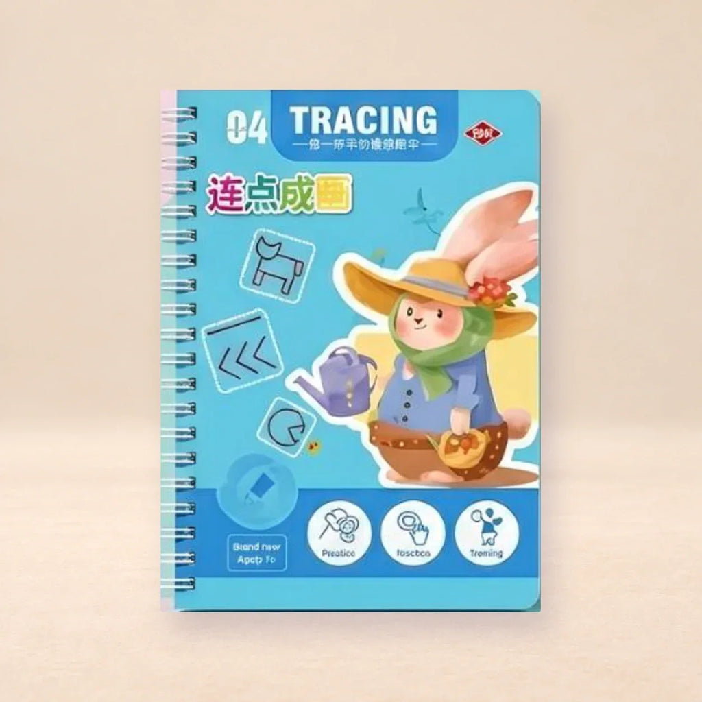 TibaToes™ TraceBuddy Reusable Pen Control Books