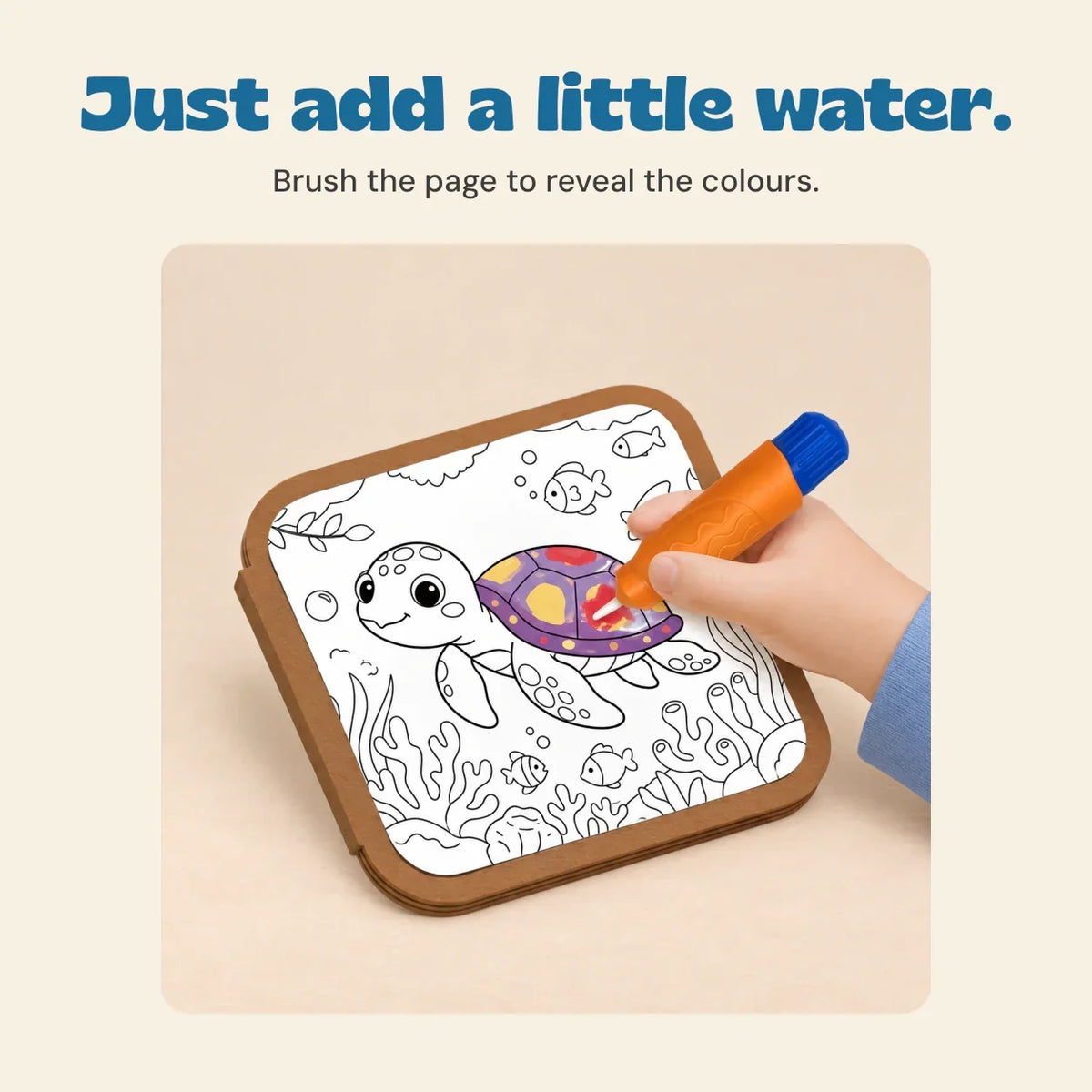 TibaToes™ WaterDoodle Reusable Drawing Book