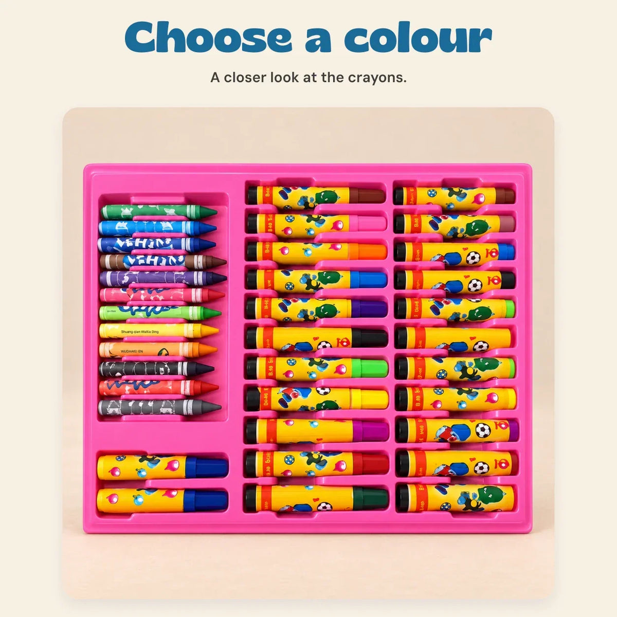 TibaToes™ MegaArtist 86-Piece Creative Art Set