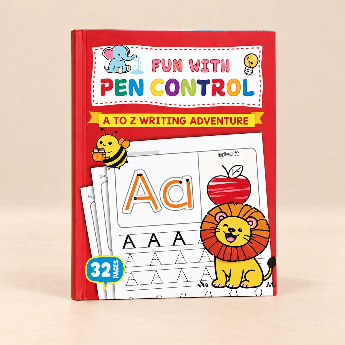 TibaToes™ AlphabetQuest Tracing Workbook