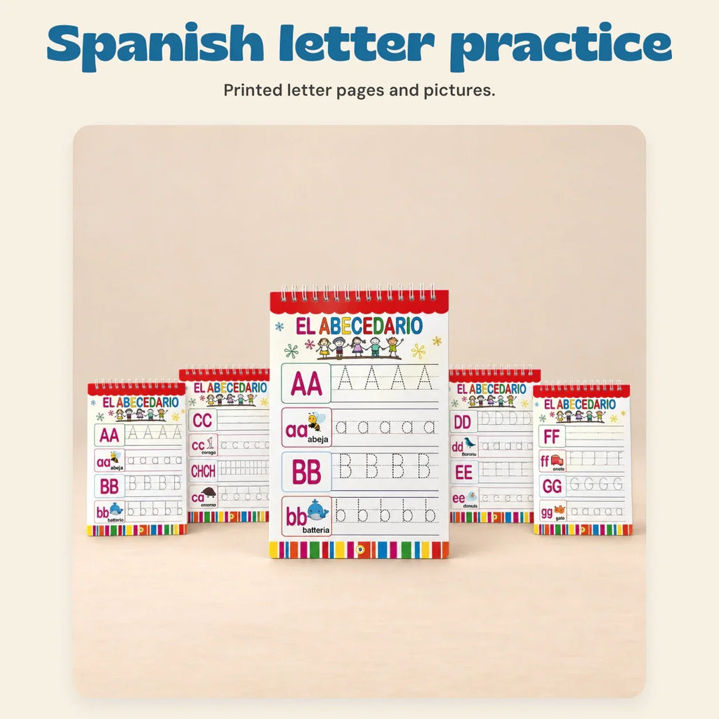 TibaToes™ Bilingual Magic Writing Workbook