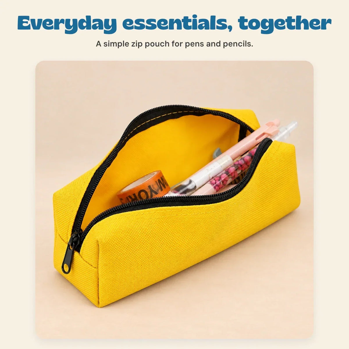 TibaToes™ Everyday Pencil Pouch