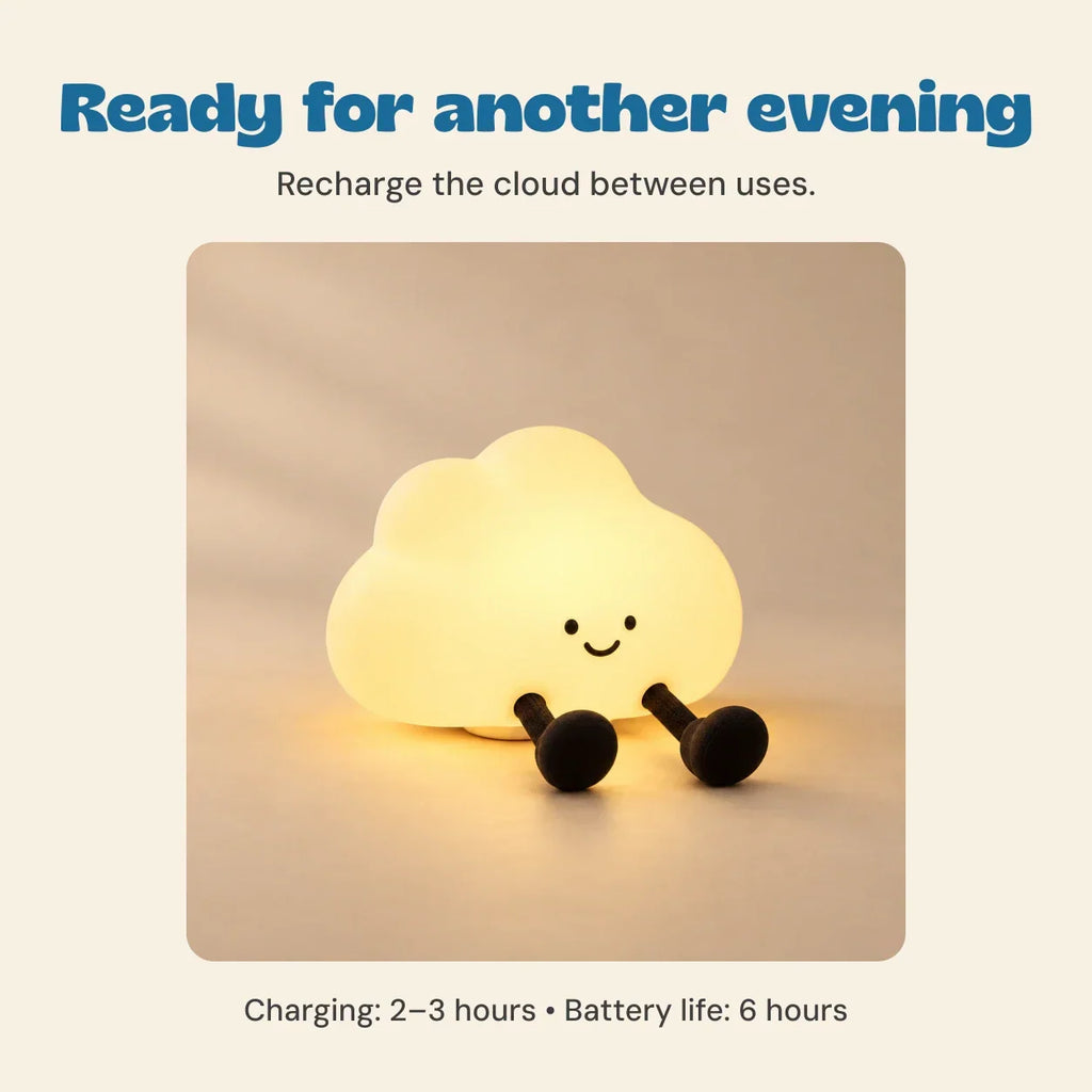 TibaToes™ CloudGlow Tap Night Light