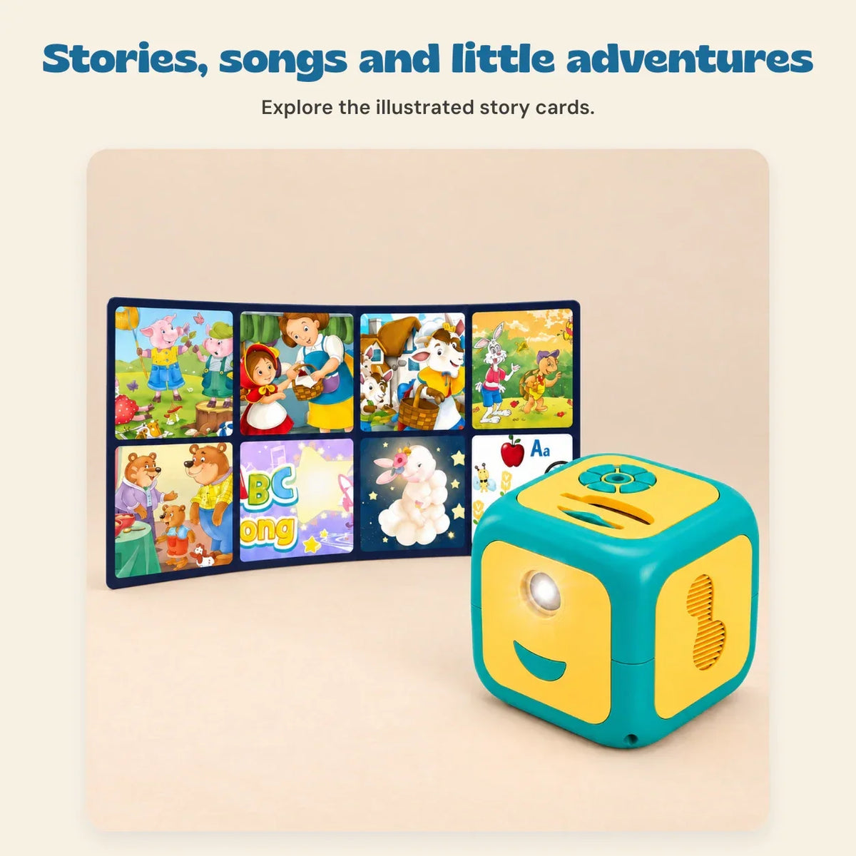TibaToes™ StoryCube Bedtime Projector
