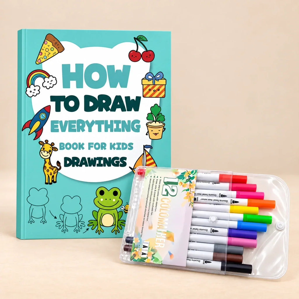 TibaToes™ Draw & Colour Gift Duo