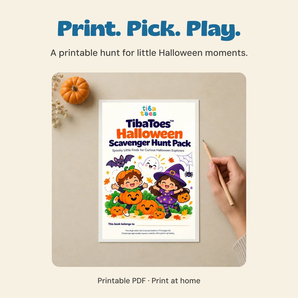 TibaToes™ Halloween Scavenger Hunt Pack