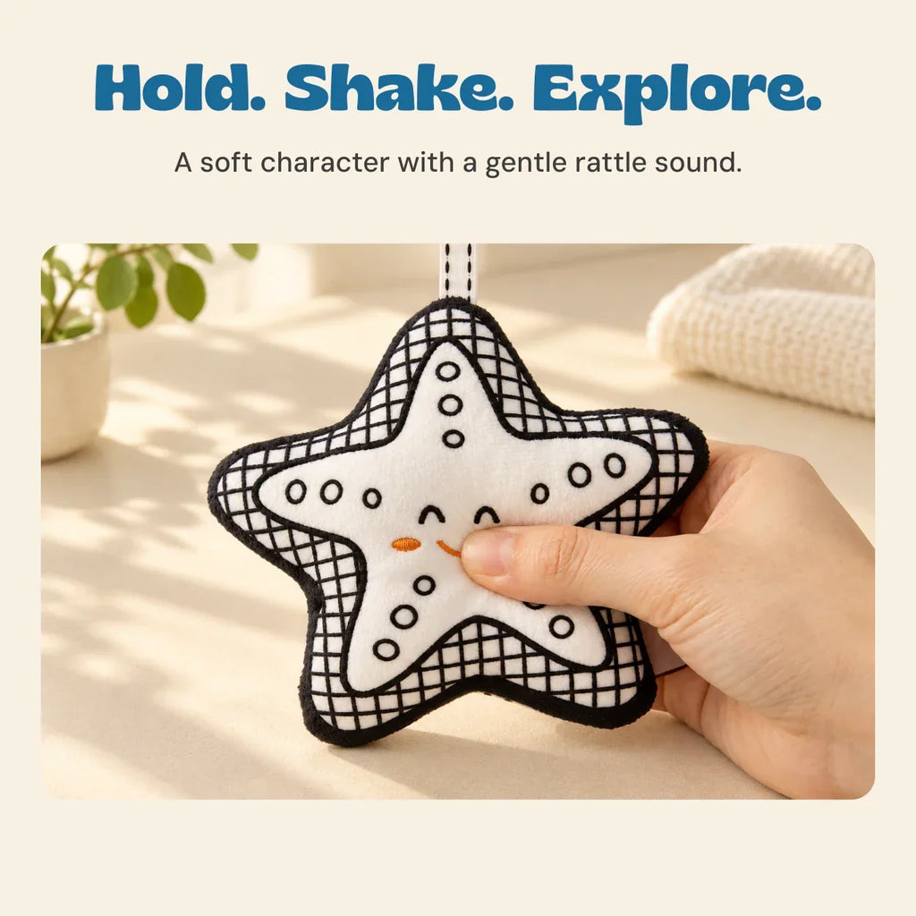 TibaToes Little Focus Hanging Rattle