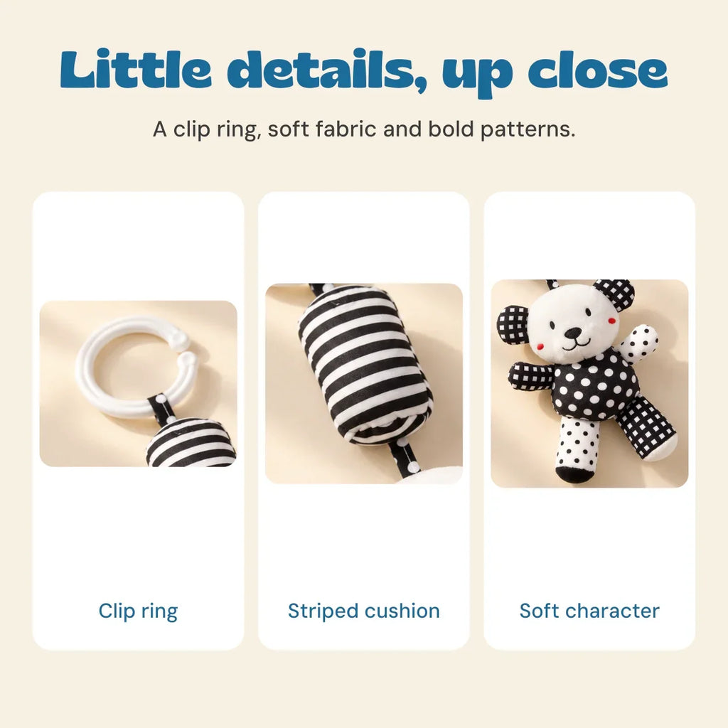 TibaToes Little Focus Hanging Rattle