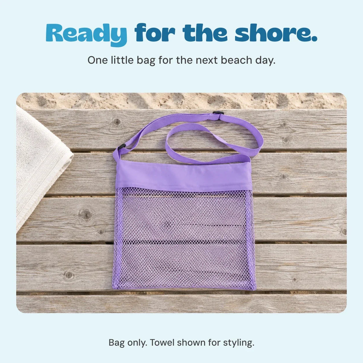 Kids Mesh Beach Bag