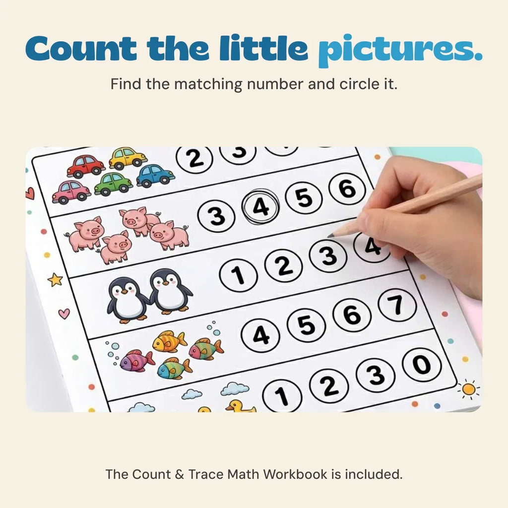 Numbers & Counting Bundle (Ages 3–5)