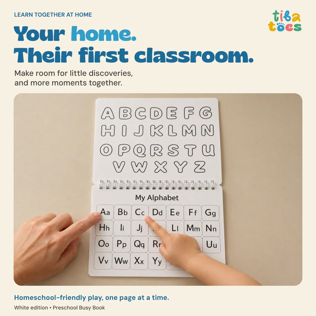 TibaToes™ Montessori Preschool Busy Book