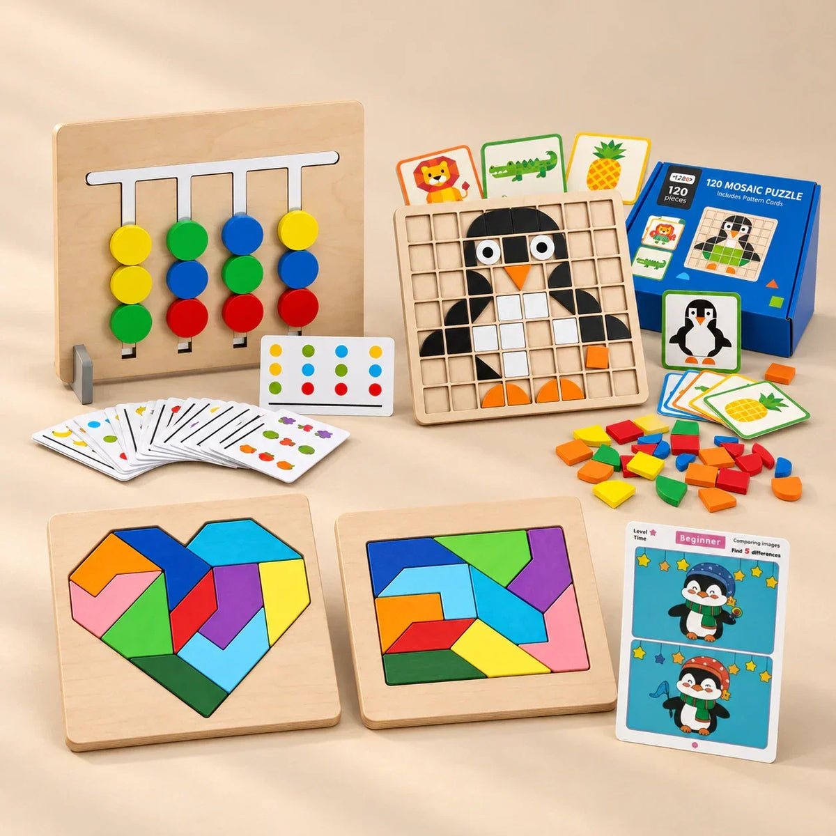 Logic & Problem-Solving Bundle (Ages 3–5)