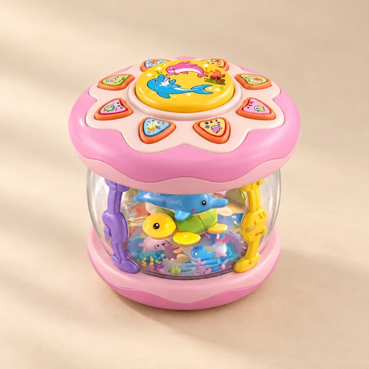 TibaToes™ Crawl & Glow Musical Rolling Toy