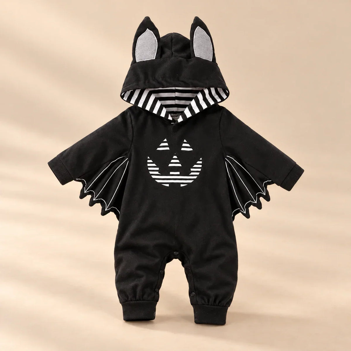 TibaToes™ Little Bat Hooded Romper
