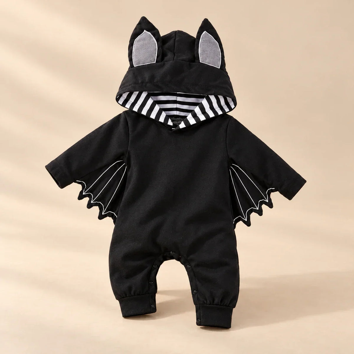 TibaToes™ Little Bat Hooded Romper