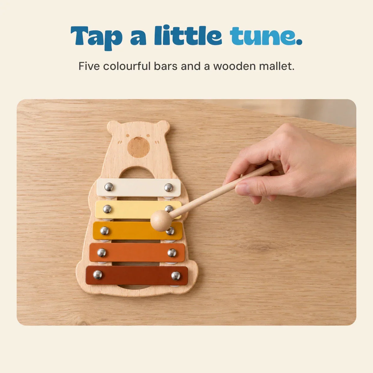 TibaToes™ Montessori Rhythm & Play Music Set