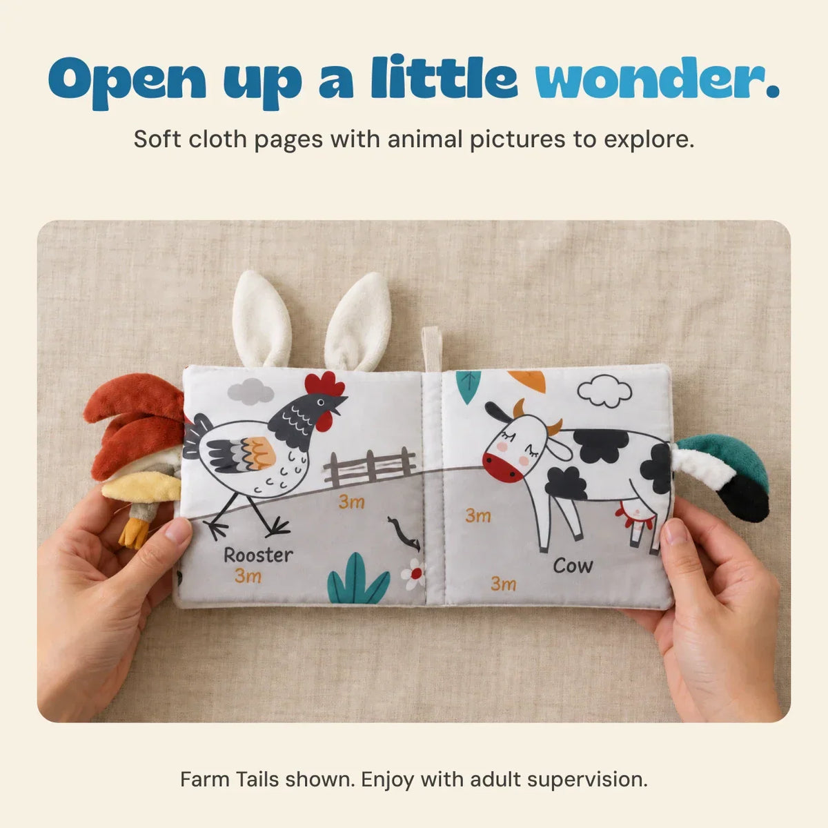 TibaToes™ Sensory Soft Book