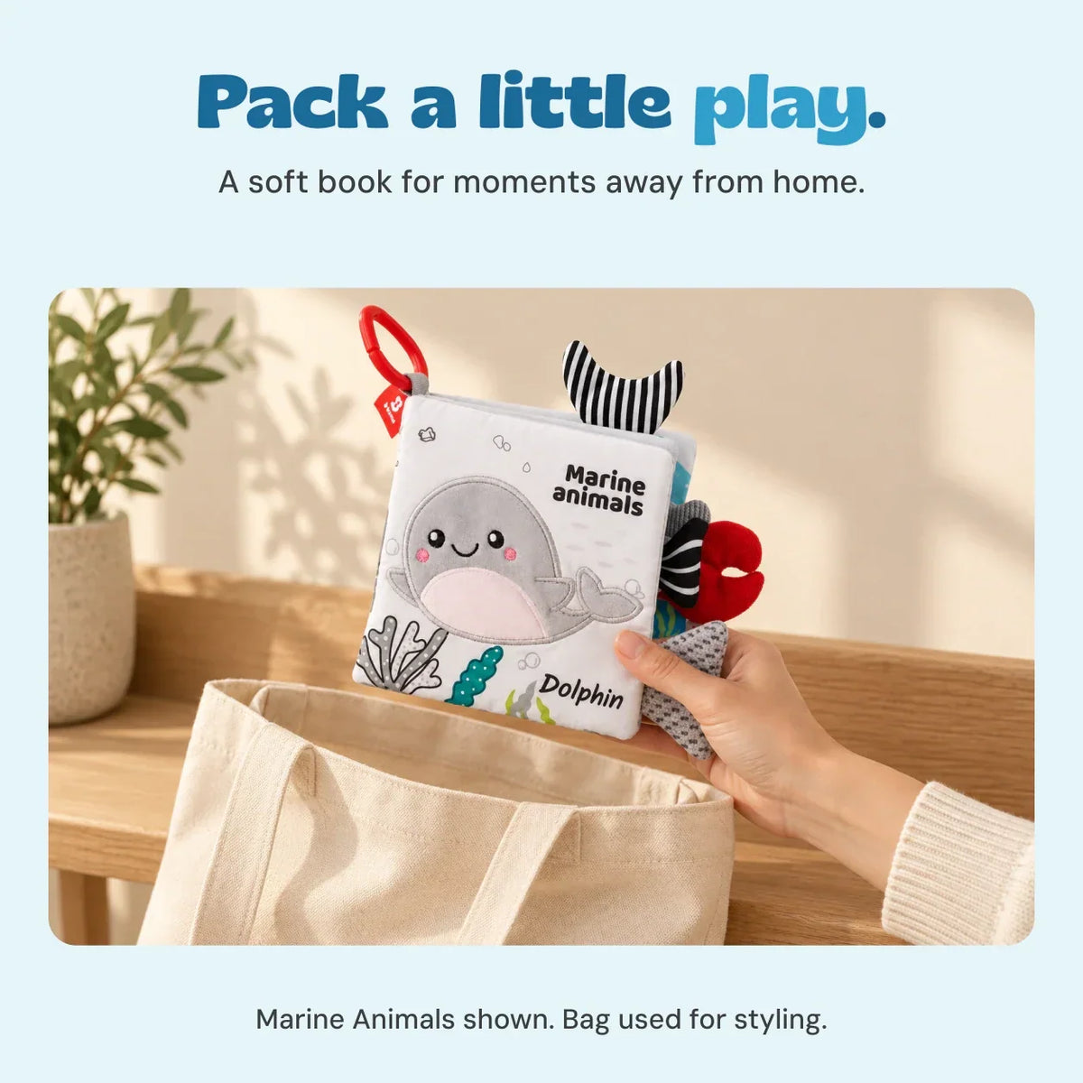 TibaToes™ Sensory Soft Book