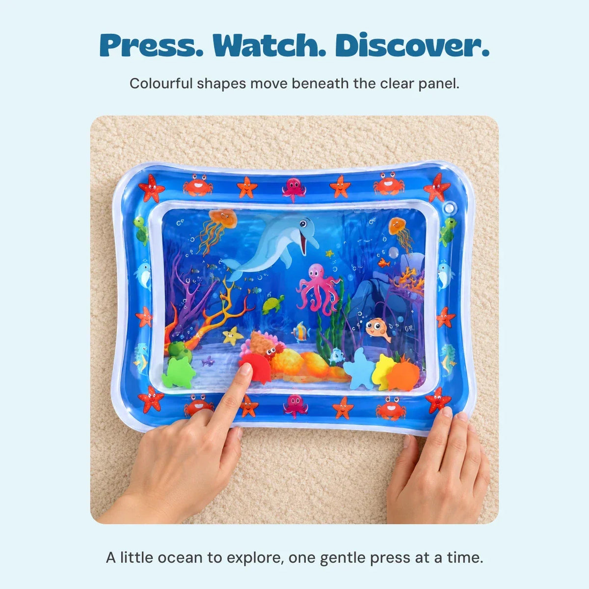 TibaToes™ Sensory Tummy Time Mat