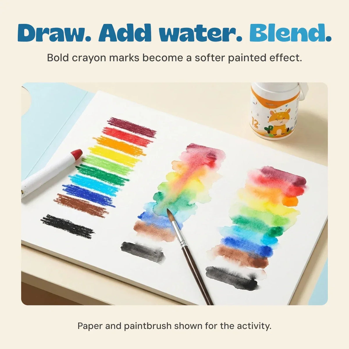 TibaToes™ Silky Twist-Up Crayon Set